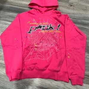 Pink Graphic Men's Sweater